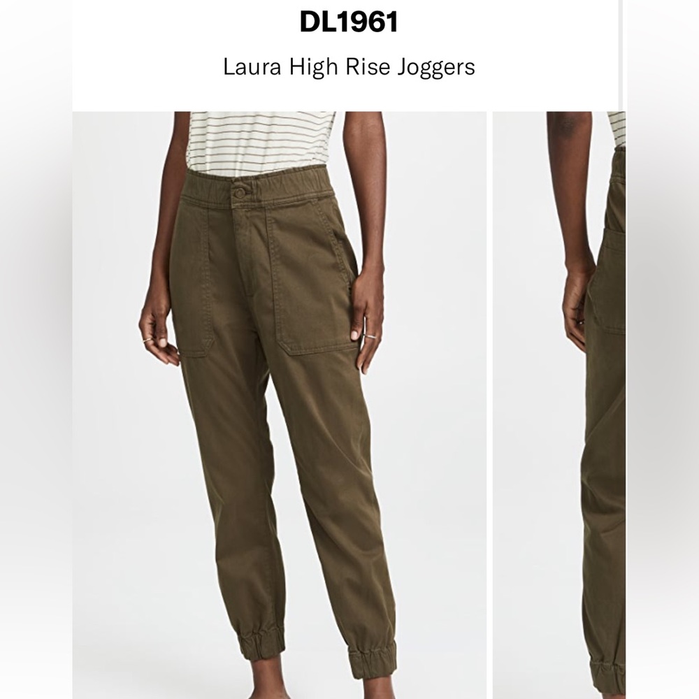 DL1961 Laura High Rise Jean Joggers - Size 27